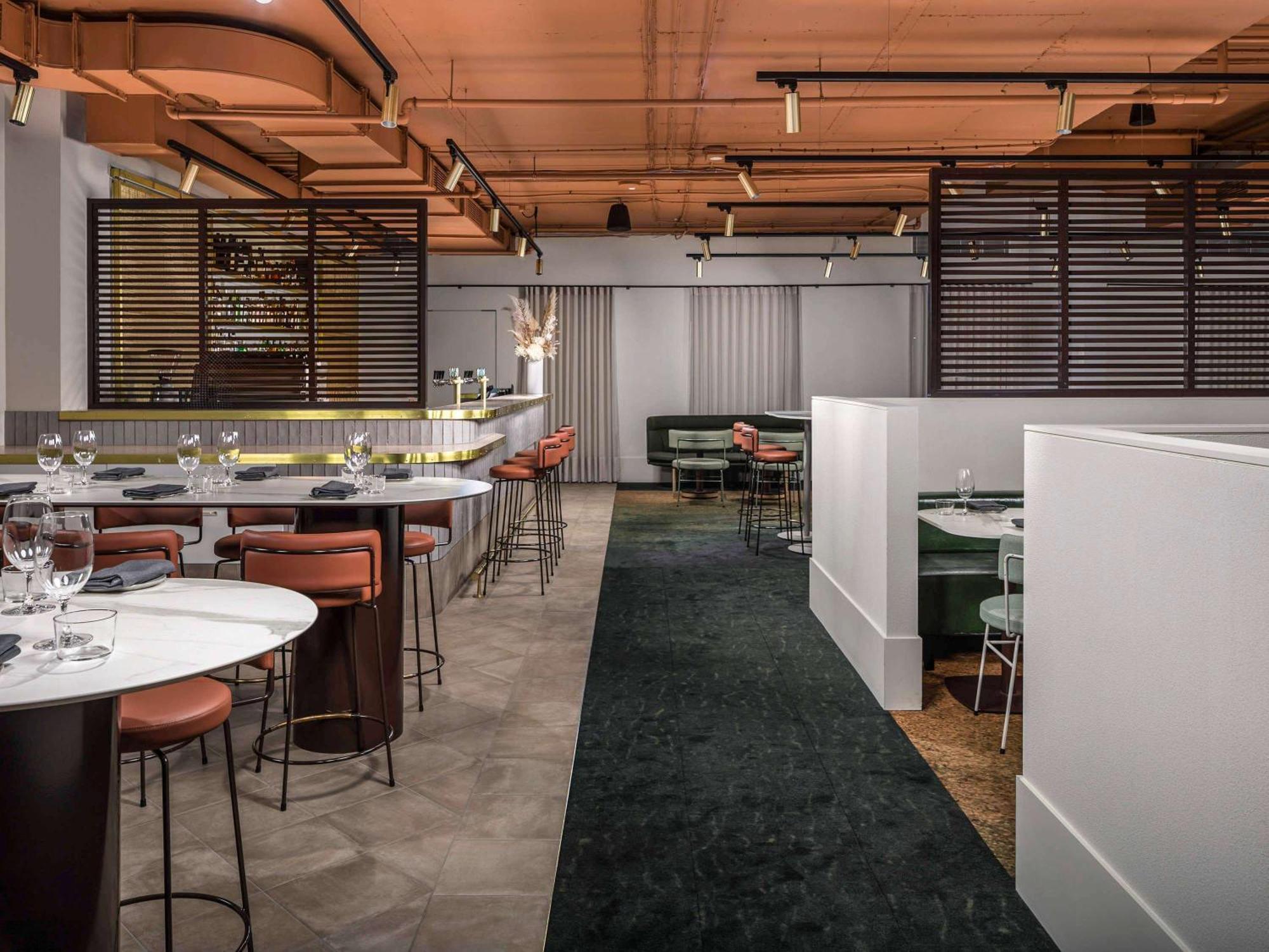 Pullman Melbourne City Centre Exteriér fotografie Interior of the restaurant