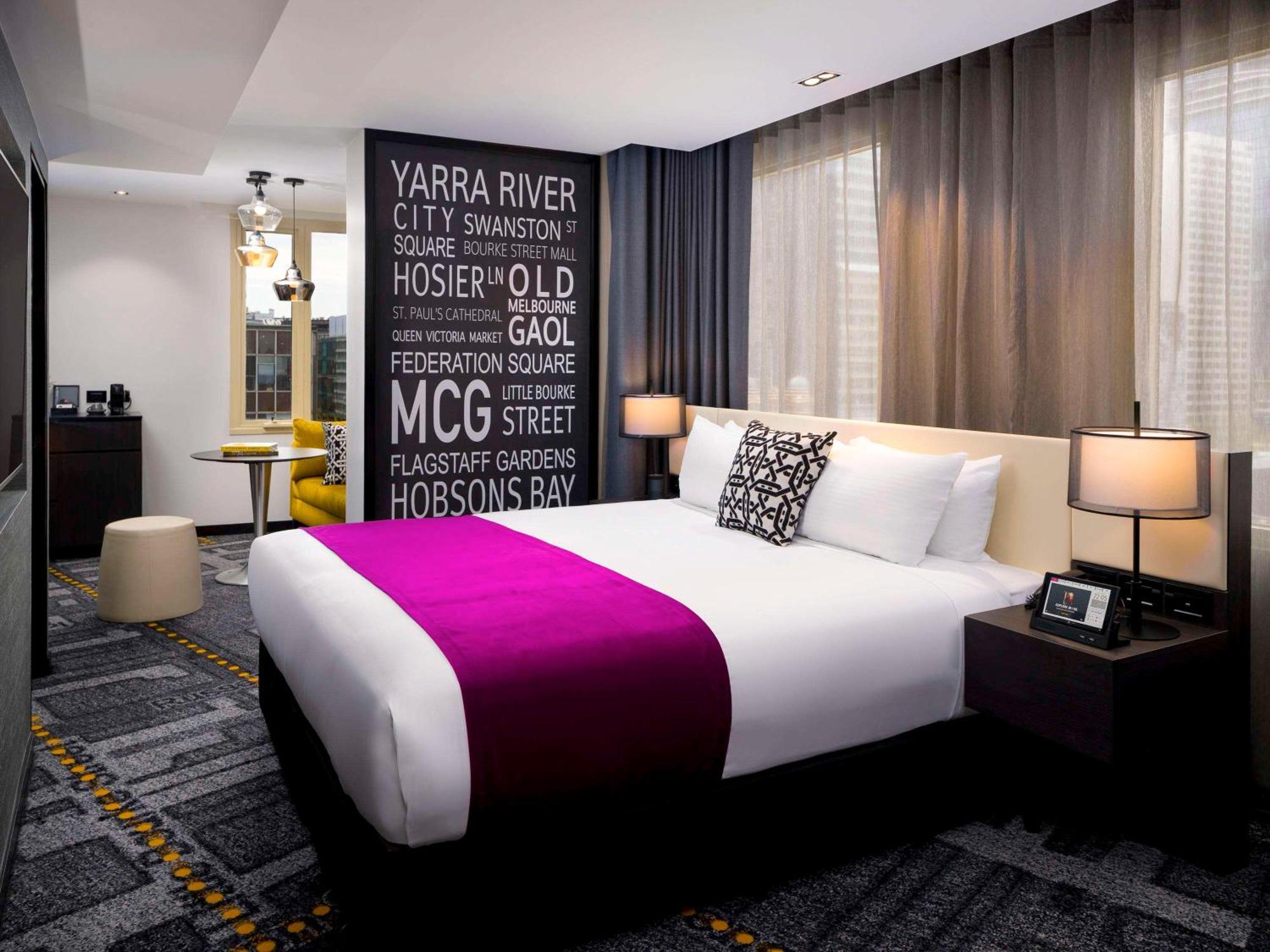 Pullman Melbourne City Centre Exteriér fotografie A room at the W Melbourne