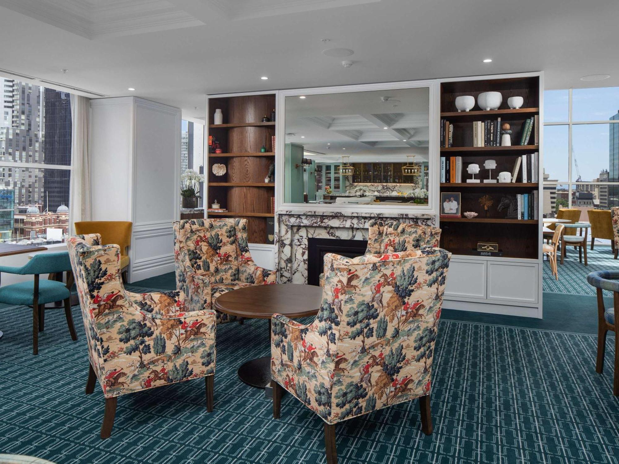 Pullman Melbourne City Centre Exteriér fotografie The Library at The Ivy Collection
